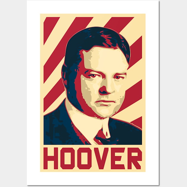 Herbert Hoover Wall Art by Nerd_art